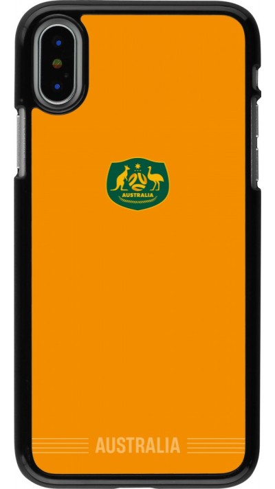 iPhone X / Xs Case Hülle - Australien 2026 personalisierbares Fussballtrikot