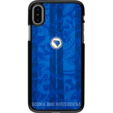 iPhone X / Xs Case Hülle - Bosnien und Herzegowina 2026 personalisierbares Fussballtrikot