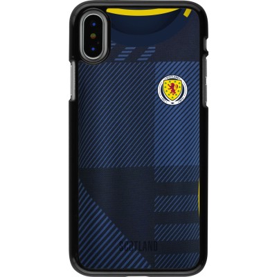 iPhone X / Xs Case Hülle - Schottland personalisierbares Fussballtrikot