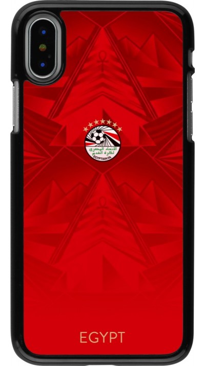 iPhone X / Xs Case Hülle - Ägypten 2026 personalisierbares Fussballtrikot