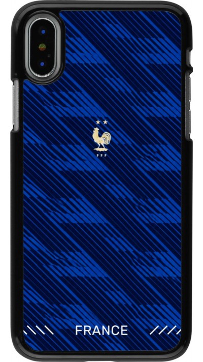 iPhone X / Xs Case Hülle - Frankreich 2026 personalisierbares Fussballtrikot