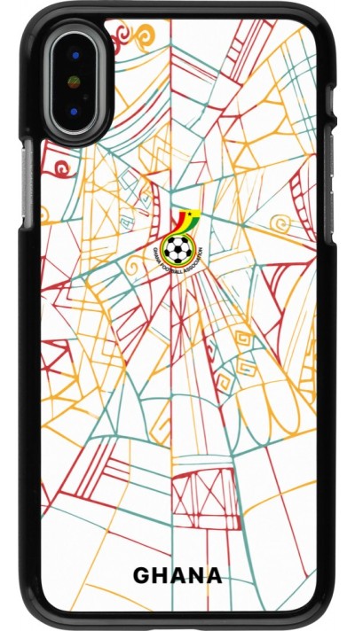 iPhone X / Xs Case Hülle - Ghana 2026 personalisierbares Fussballtrikot