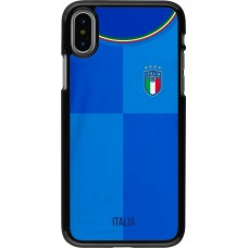 iPhone X / Xs Case Hülle - Italien 2022 personalisierbares Fußballtrikot