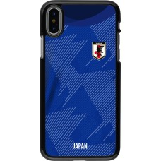 iPhone X / Xs Case Hülle - Japan 2022 personalisierbares Fussballtrikot