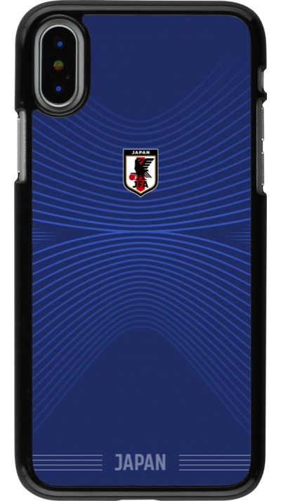 iPhone X / Xs Case Hülle - Japan 2022 personalisierbares Fussballtrikot
