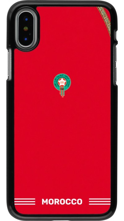 iPhone X / Xs Case Hülle - Marokko 2026 personalisierbares Fussballtrikot