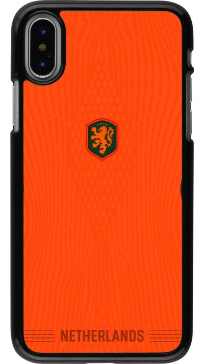 iPhone X / Xs Case Hülle - Niederlande 2026 personalisierbares Fussballtrikot