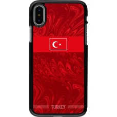 iPhone X / Xs Case Hülle - Türkei 2026 personalisierbares Fussballtrikot
