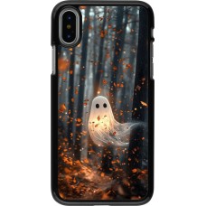 iPhone X / Xs Case Hülle - Halloween 2025 Ghost in the forest