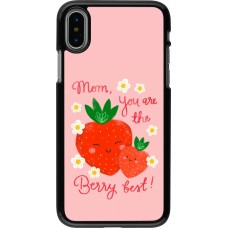 iPhone X / Xs Case Hülle - Mom 2026 Berry best