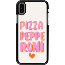 iPhone X / Xs Case Hülle - Pizza pepperoni 2026