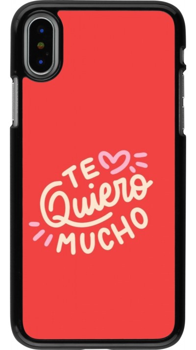 iPhone X / Xs Case Hülle - Saint Valentines Day 26 Te quiero mucho