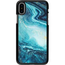 Hülle iPhone X / Xs - Sea Foam Blue