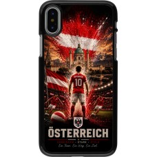 iPhone X / Xs Case Hülle - Fussball Österreich splash 2026
