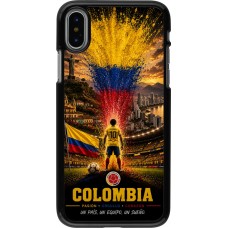 iPhone X / Xs Case Hülle - Fussball Kolumbien splash 2026