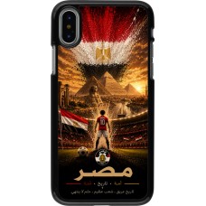 iPhone X / Xs Case Hülle - Fussball Ägypten splash 2026