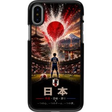 iPhone X / Xs Case Hülle - Fussball Japan splash 2026