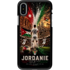 iPhone X / Xs Case Hülle - Fussball Jordanien splash 2026