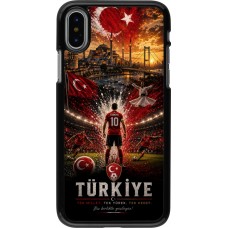 iPhone X / Xs Case Hülle - Fussball Türkei splash 2026