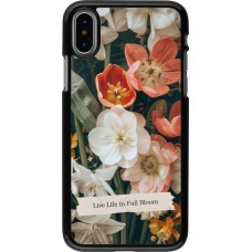 iPhone X / Xs Case Hülle - Full Bloom 2026