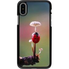 iPhone X / Xs Case Hülle - Ladybird on a mushroom 2026
