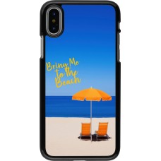 iPhone X / Xs Case Hülle - Summer 2025 Bring me to the beach