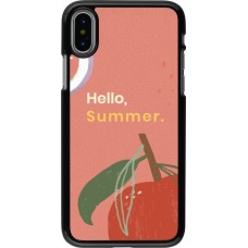 iPhone X / Xs Case Hülle - Summer 2025 Hello summer
