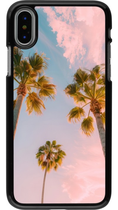iPhone X / Xs Case Hülle - Summer 2025 Palmiers