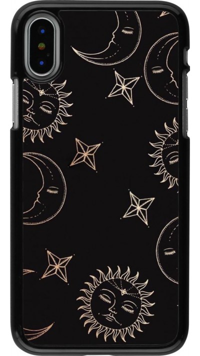 Coque iPhone X / Xs - Suns and Moons