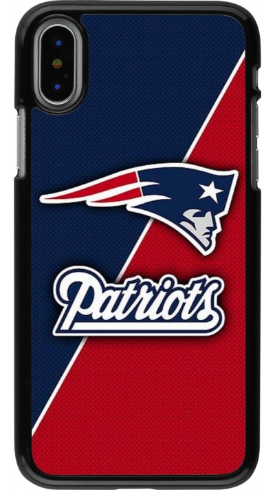 iPhone X / Xs Case Hülle - Super Bowl 26 Patriots 1