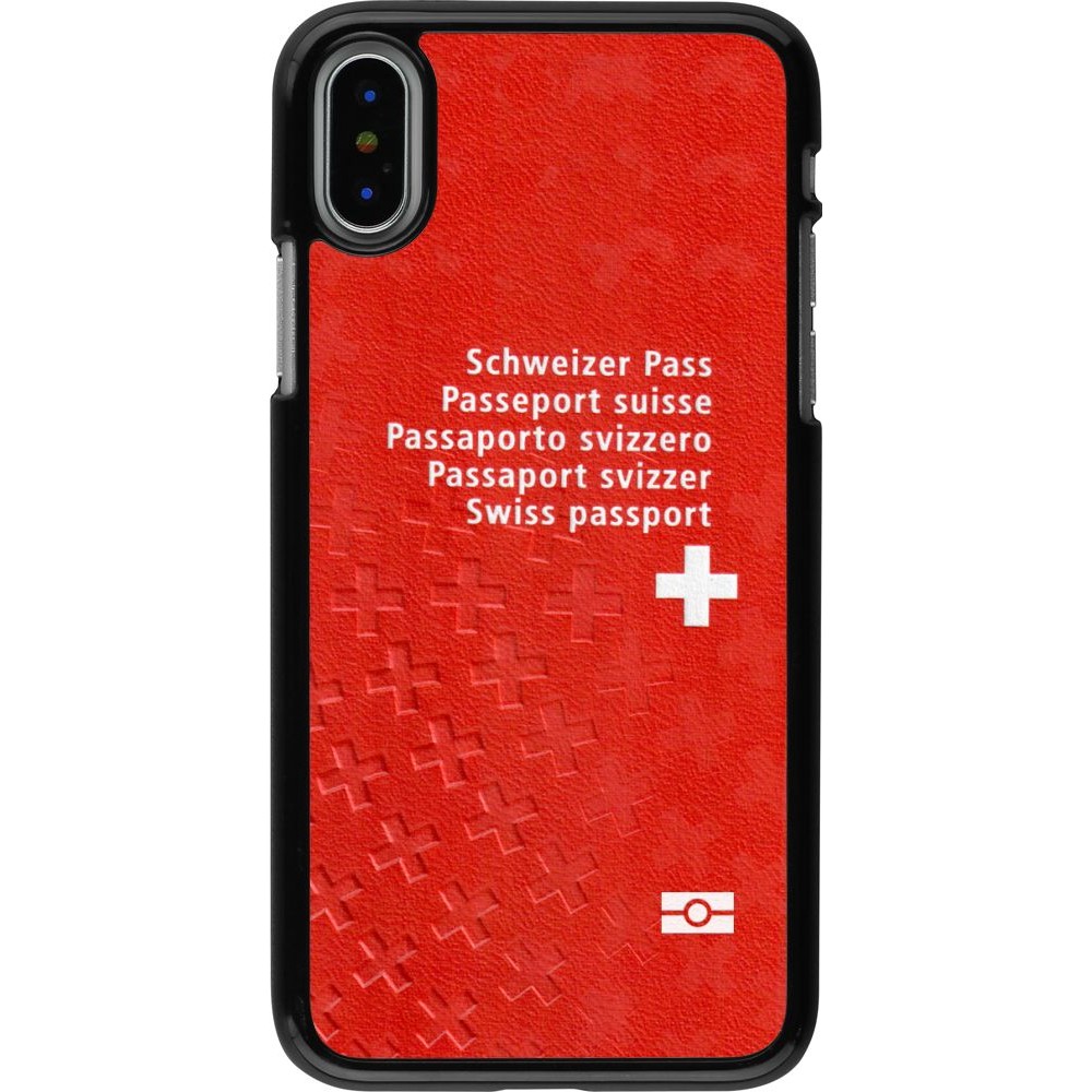 Hülle iPhone X / Xs - Swiss Passport