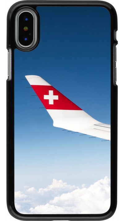 Coque iPhone X / Xs - Fête Nationale Suisse Sky Swiss Flag