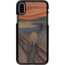 iPhone X / Xs Case Hülle - Kunstbild - Der Schrei - Edvard Munch
