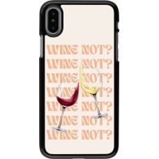 iPhone X / Xs Case Hülle - Wine not