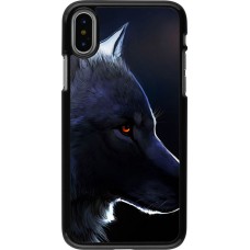Hülle iPhone X / Xs - Wolf Shape