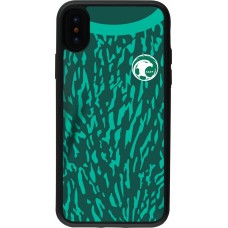 iPhone X / Xs Case Hülle - Silikon schwarz Saudi-Arabien 2022 personalisierbares Fussballtrikot