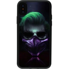 Hülle iPhone X / Xs - Silikon schwarz Halloween 20 21