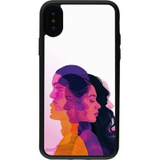 iPhone X / Xs Case Hülle - Silikon schwarz Womens day 2026 10