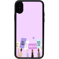 iPhone X / Xs Case Hülle - Silikon schwarz Womens day 2026 9