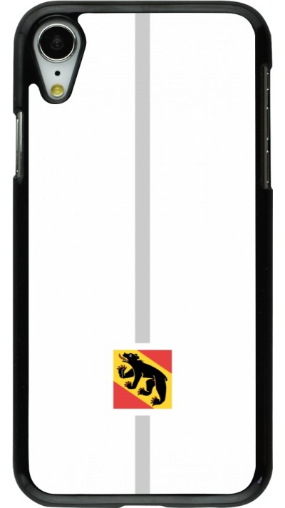 Coque iPhone XR - Canton BE blanc