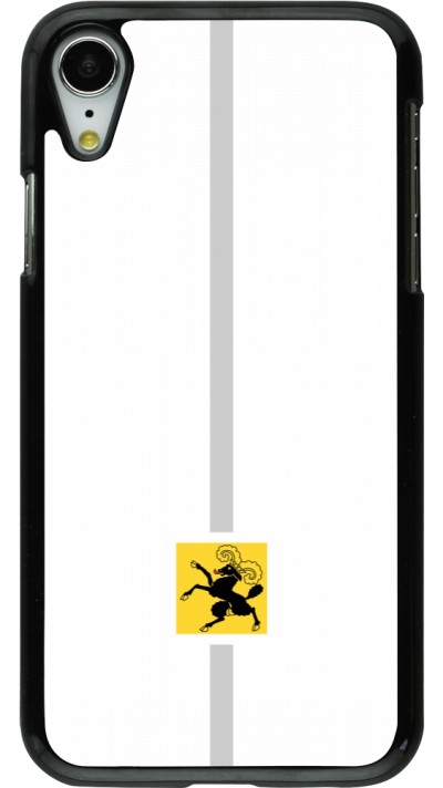Coque iPhone XR - Canton SH blanc