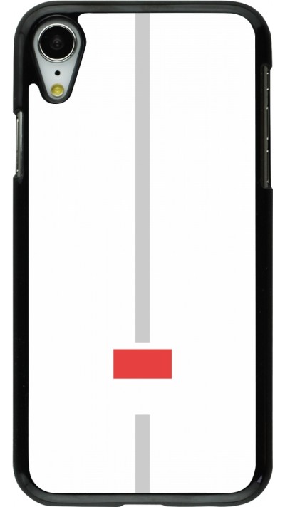 Coque iPhone XR - Canton SO blanc
