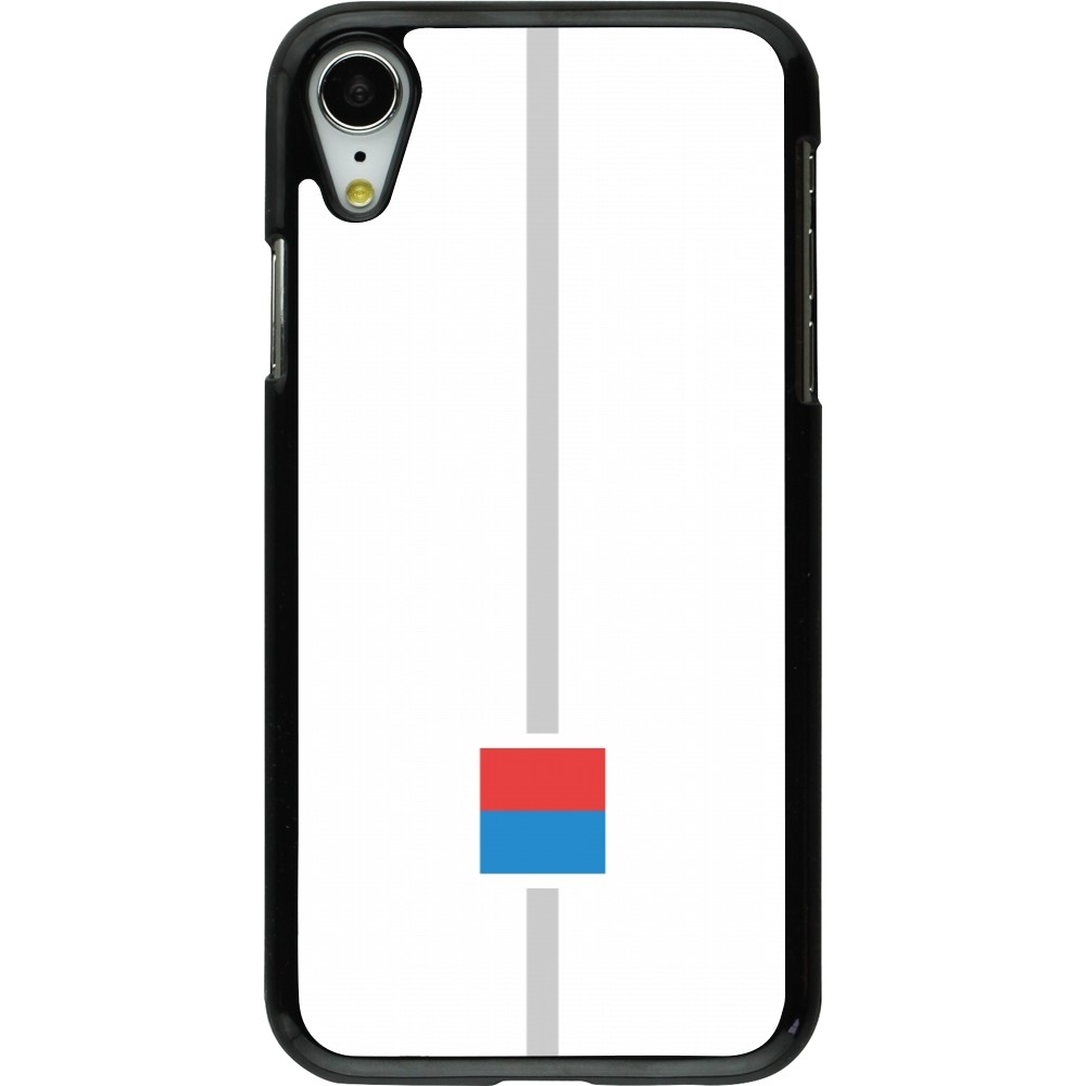 Coque iPhone XR - Canton TI blanc
