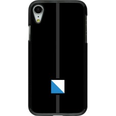 iPhone XR Case Hülle - Kanton ZH schwarz