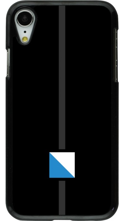 Coque iPhone XR - Canton ZH noir
