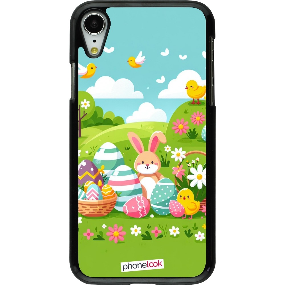 iPhone XR Case Hülle - Ostern 2025 Gruen