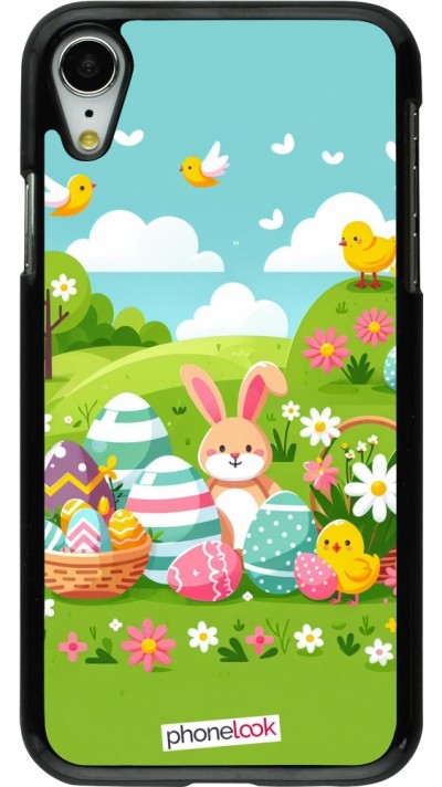 iPhone XR Case Hülle - Ostern 2025 Gruen
