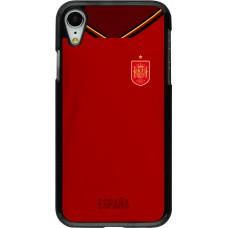 iPhone XR Case Hülle - Spanien 2022 personalisierbares Fußballtrikot