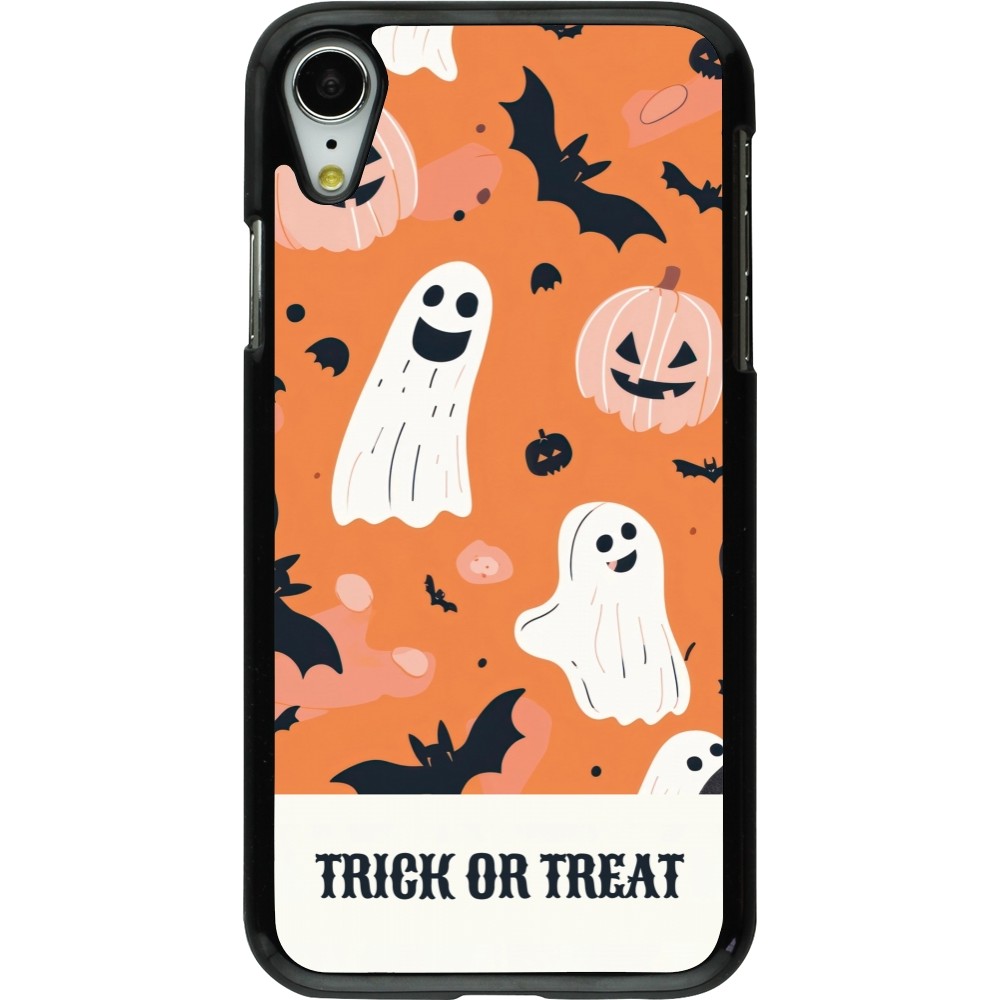 iPhone XR Case Hülle - Halloween 2025 Trick treat