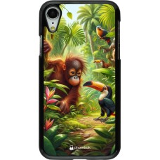 iPhone XR Case Hülle - Tropischer Dschungel Tayrona